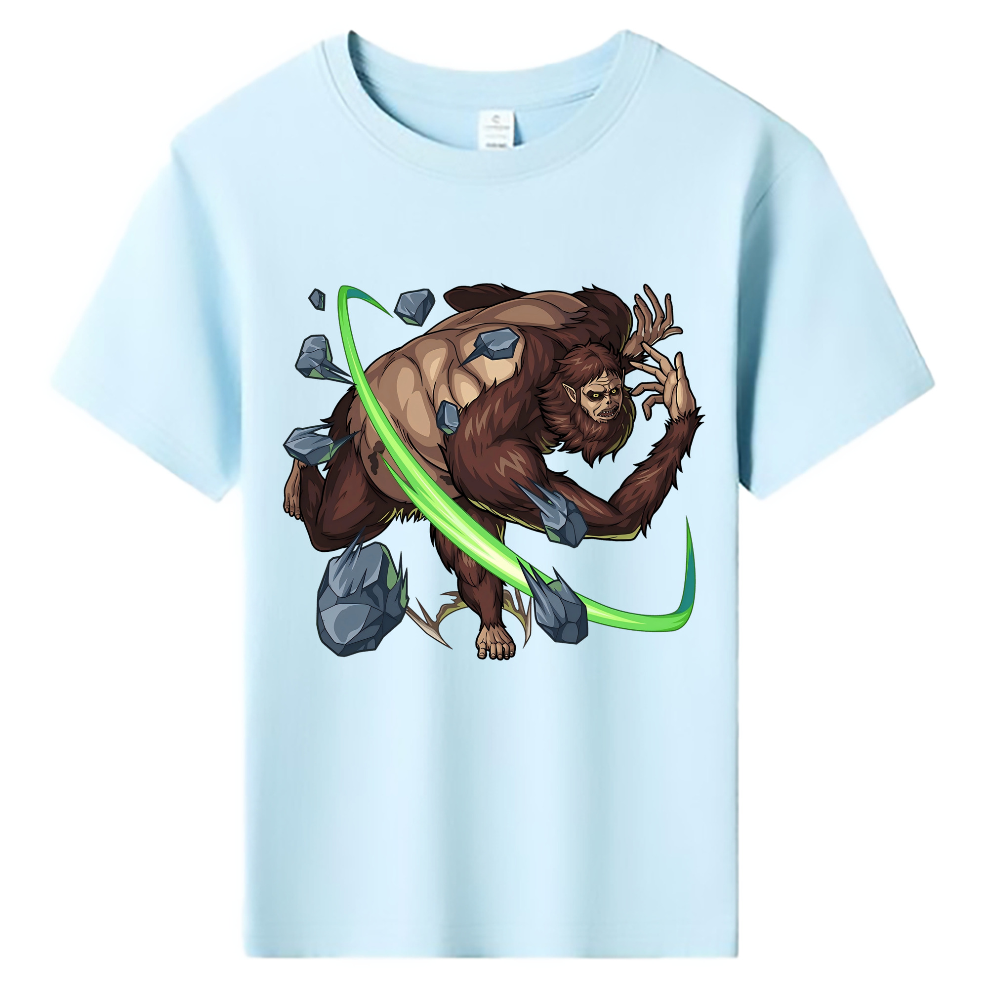 （画像用） 進撃の巨人 Attack on Titan 綿100％キッズTシャツ（フロントプリント）